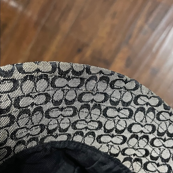 Coach Vintage Y2K Signature CC Monogram Bucket Hat Size Medium/Large